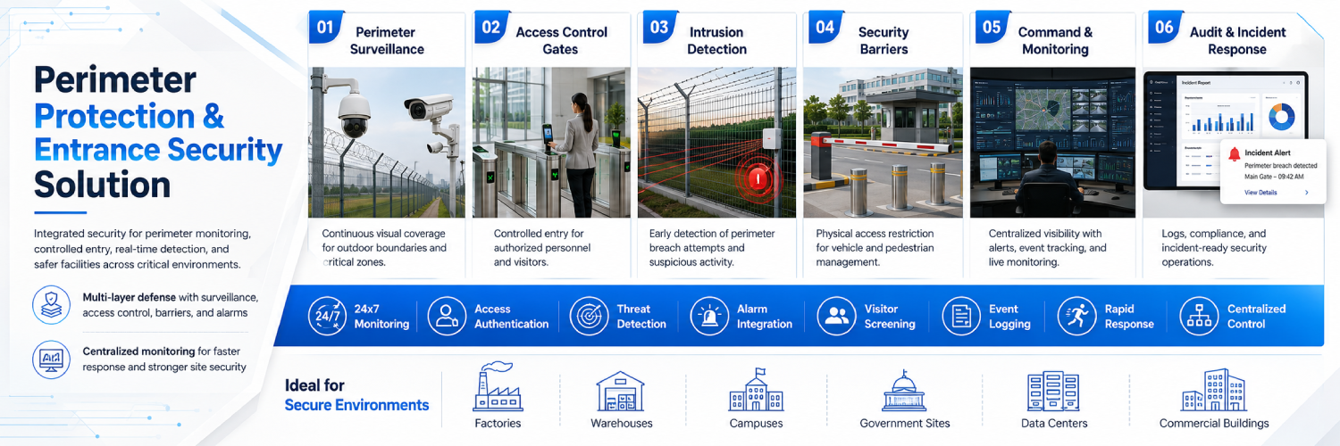 Perimeter Protection & Entrance Security Solution